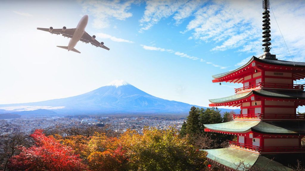 volar a japon